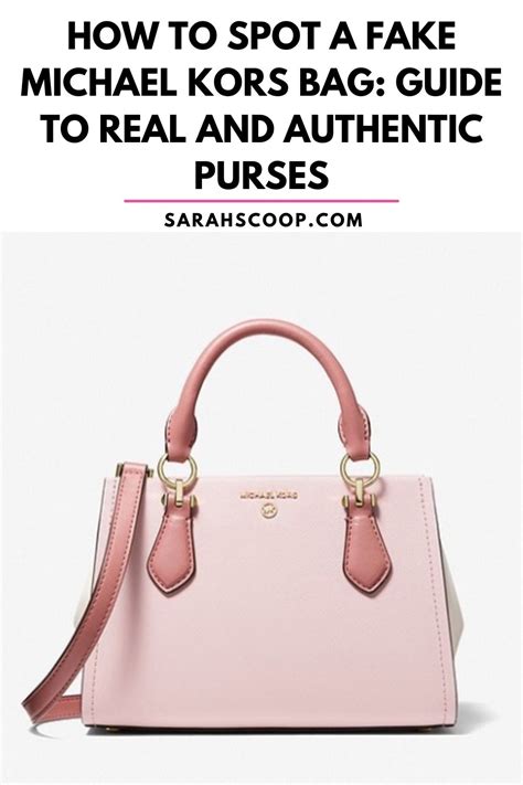 how to know if a michael kors purse is real|authentic michael kors handbags.